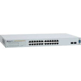 Allied Telesis 24 Port 10/100/1000BT Plus 2 SFP Websmart Switch