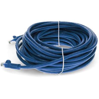 Addon 40FT RJ-45 (Male) to RJ-45 (Male) Blue CAT6 Straight UTP PVC Copper