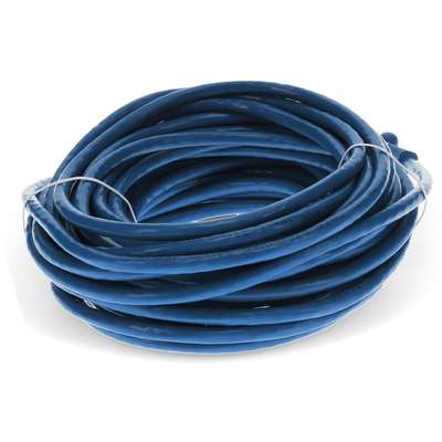 Addon 40FT RJ-45 (Male) to RJ-45 (Male) Blue CAT6 Straight UTP PVC Copper