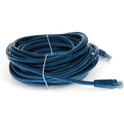 Addon 40FT RJ-45 (Male) to RJ-45 (Male) Blue CAT6 Straight UTP PVC Copper