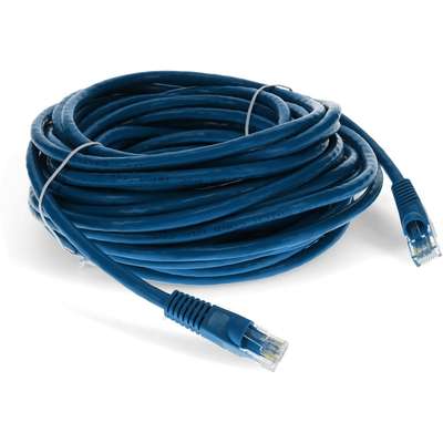 Addon 40FT RJ-45 (Male) to RJ-45 (Male) Blue CAT6 Straight UTP PVC Copper