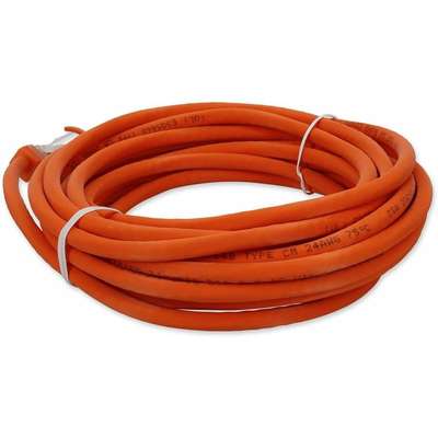 Addon 35FT RJ-45 (Male) to RJ-45 (Male) Orange Straight CAT6A UTP PVC Copper