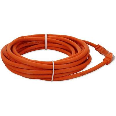 Addon 35FT RJ-45 (Male) to RJ-45 (Male) Orange Straight CAT6A UTP PVC Copper