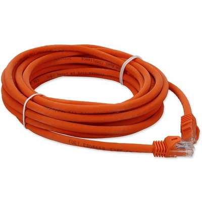 Addon 35FT RJ-45 (Male) to RJ-45 (Male) Orange Straight CAT6A UTP PVC Copper