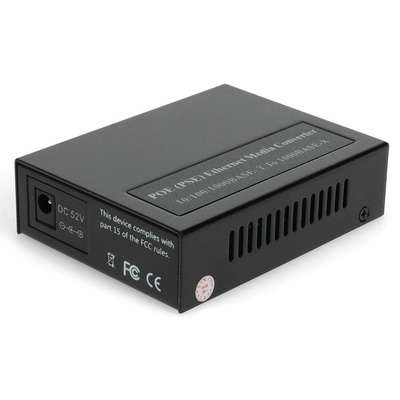 AddOn Media Converter 2XRJ-45 LC MMF 550M with  PoE+
