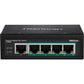 TRENDnet 5-Port Industrial Gigabit PoE + DIN-Rail Switch