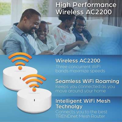 TRENDnet AC2200 WiFi Mesh Router