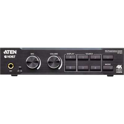 ATEN 4 x 2 True 4K Presentation Matrix Switch with HDBaseT