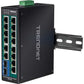 TRENDnet 16-Port Industrial Gigabit PoE