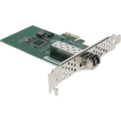 Addon 1G Single SFP Port NIC PCIE 2.0 X1 NIC with 1000-SX SFP XCVR