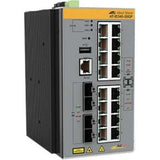 Allied Telesis L3 Industrial Ethernet Switch 16X 10/100/1000-T PoE+ 4x SFP Ports