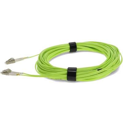 AddOn 30M LC M/M OM5 Lime Green Patch Cable