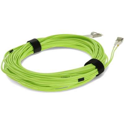 AddOn 30M LC M/M OM5 Lime Green Patch Cable