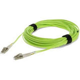 AddOn 30M LC M/M OM5 Lime Green Patch Cable