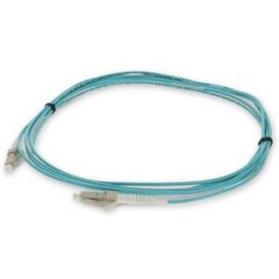 AddOn 3M LC M/M OM4 Aqua Fiber Riser Patch Cable