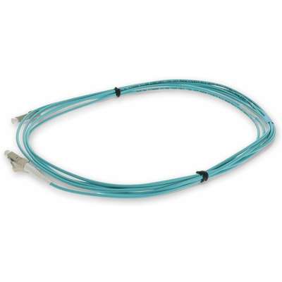 AddOn 3M LC M/M OM4 Aqua Fiber Riser Patch Cable