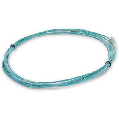 AddOn 3M LC M/M OM4 Aqua Fiber Riser Patch Cable