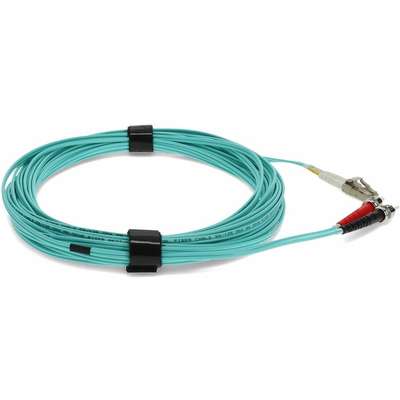 AddOn 1FT LC/St M/F OM4 Aqua Patch Cable