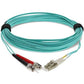 AddOn 1FT LC/St M/F OM4 Aqua Patch Cable