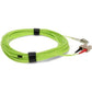 AddOn 15M LC/SC M/M OM5 Lime Green Patch Cable