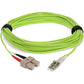 AddOn 15M LC/SC M/M OM5 Lime Green Patch Cable