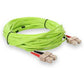 AddOn 15M SC M/M OM5 Lime Green Patch Cable