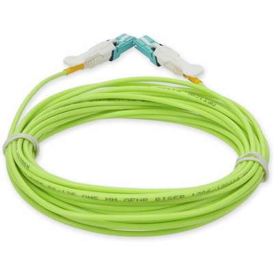 AddOn 10M CS M/M OM5 Lime Green Patch Cable