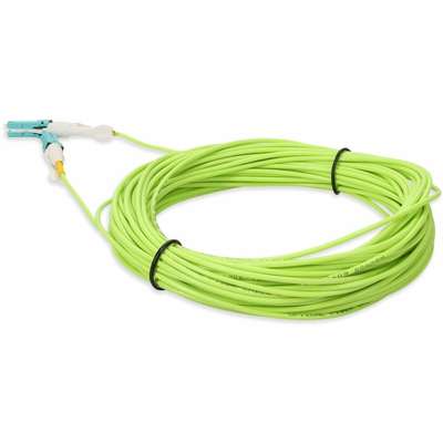 AddOn 15M CS M/M OM5 Lime Green Patch Cable