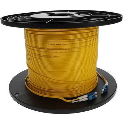 AddOn 90M LC M/M OS2 Yellow Fiber Patch Cable