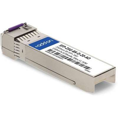 AddOn Cisco SFP-25G-BX-D-20 Comp XCVR TAA 25G-BX LC 20KM SMF Domino SFP28