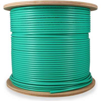 Addon 1000FT Non-Terminated Green CAT6A STP Plenum-Rated Copper Patch Cable