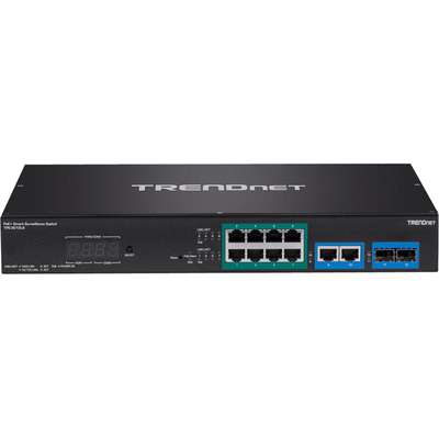 TRENDnet 12-Port Gigabit PoE+ Smart Surveillance Switch