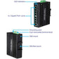 TRENDnet 8-Port Industrial Gigabit PoE+ DIN-Rail Switch (24 - 56V)