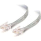 C2G 7ft RJ11 8P8C Crossover and Rollover Modular Cable - Gray