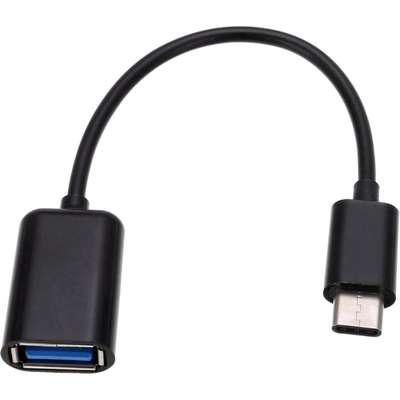 4XEM USB-C Male to USB 3.0 A Female Adapter Black Charge and Data