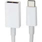 4XEM USB-C Male to USB 3.0 A Female Adapter White Charge and Data