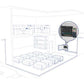 TRENDnet 10-Port Industrial Gigabit PoE+ Wall-Mount Front Access Switch