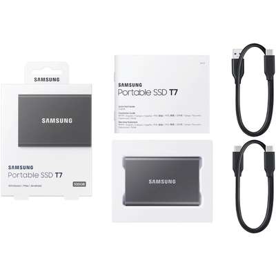 Samsung T7 USB External 500GB SSD