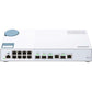 QNAP QSW-M408-4C 12P Layer 2 Managed Software 8 1GBE Port 2 10G SFP+&2 10G SFP+