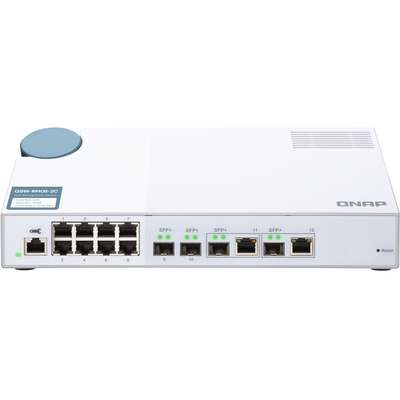 QNAP QSW-M408-4C 12P Layer 2 Managed Software 8 1GBE Port 2 10G SFP+&2 10G SFP+