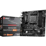 MSI MB B450MBMAXWI B450M Bazooka Max WiFi B450 AM4 Max.128GB