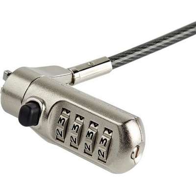 StarTech.com 6.5' Laptop Cable Lock - Nano Slot Security Combination Lock