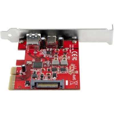 StarTech.com 2-Port 10Gbps USB-A/USB-C PCIe Card -USB 3.1 Gen 2 PCI Express