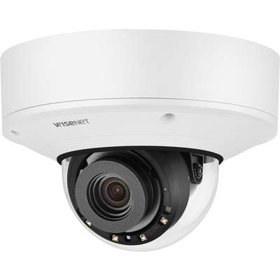 Hanwha Techwin America 4K IR Outdoor Vandal Dome AI Camera