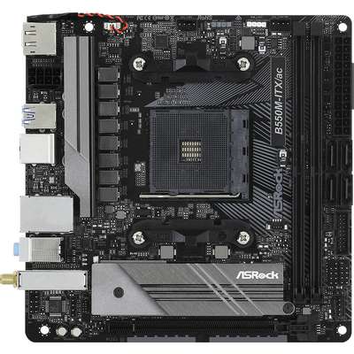 ASRock Inc Asrock MB B550M-ITX AC AMD AM4 Ryzen B550 MAX64GB DDR4 Mini-ITX