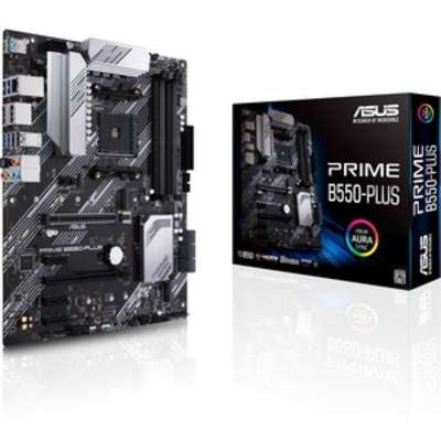Asus Prime B550-Plus AMD AM4 3rd Gen Ryzen ATX MB PCIE 4.0 1GB