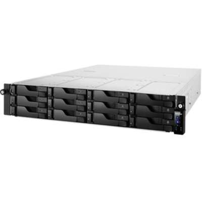 Asustor Rackmount 12-Bay NAS Intel Xeon 4C CPU 8GB DDR4 2 M.2 Slots