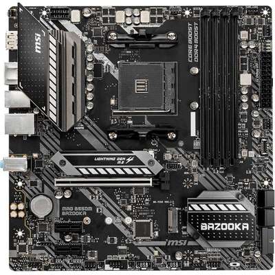 MSI B550M Bazooka MATX Gaming Motherboard PCIE 4GEN