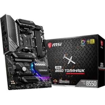 MSI B550 Tomahawk ATX Gaming Motherboard PCIE 4GEN