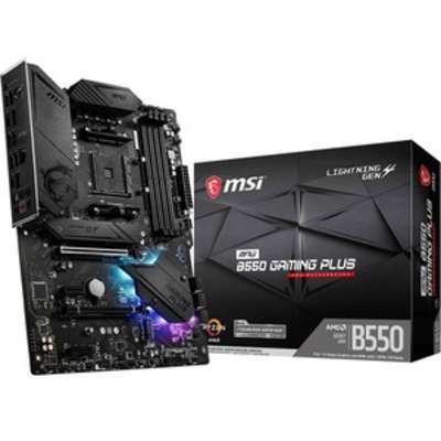 MSI B550 Gaming Plus ATX Gamin Motherboard PCIE 4GEN